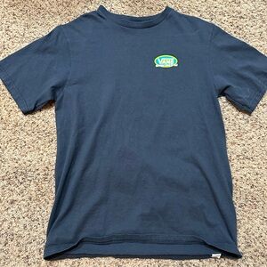 Vans Dark Blue Tee with Logo